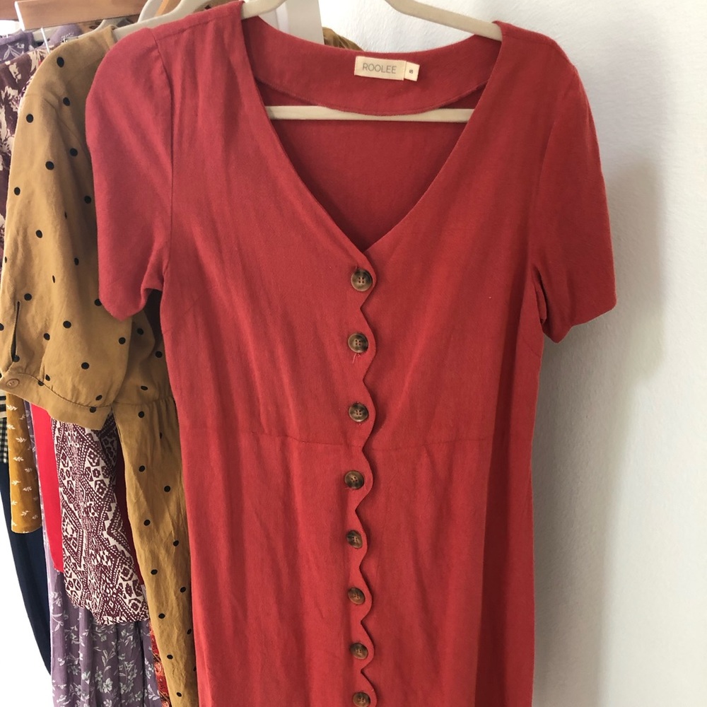 ROOLEE Scalloped Dress